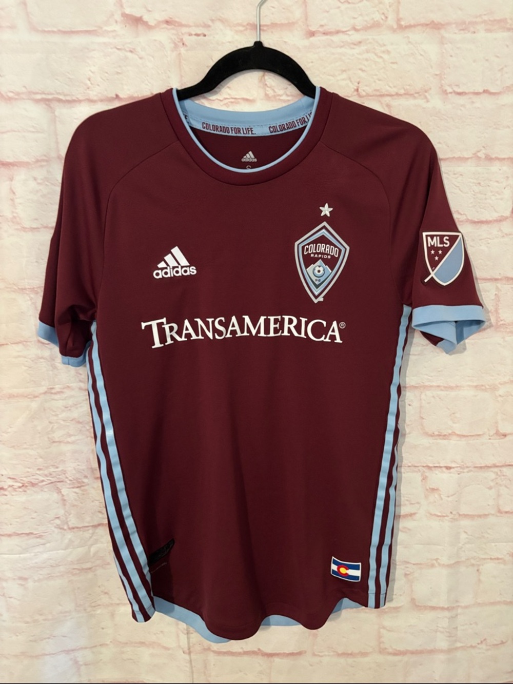 Colorado Rapids adidas climacool jersey